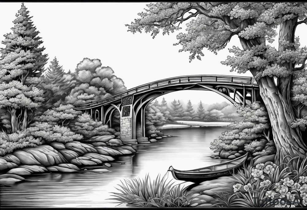 bridge tattoo idea