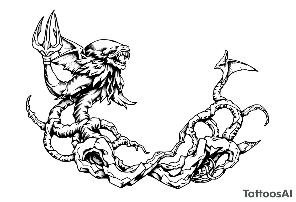 Atlantis tattoo idea