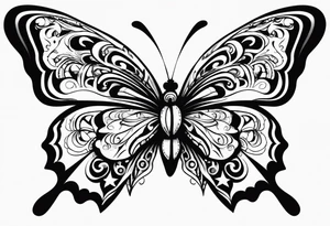 Trauma PTSD butterfly. 1.9.2023 I chose to live. tattoo idea