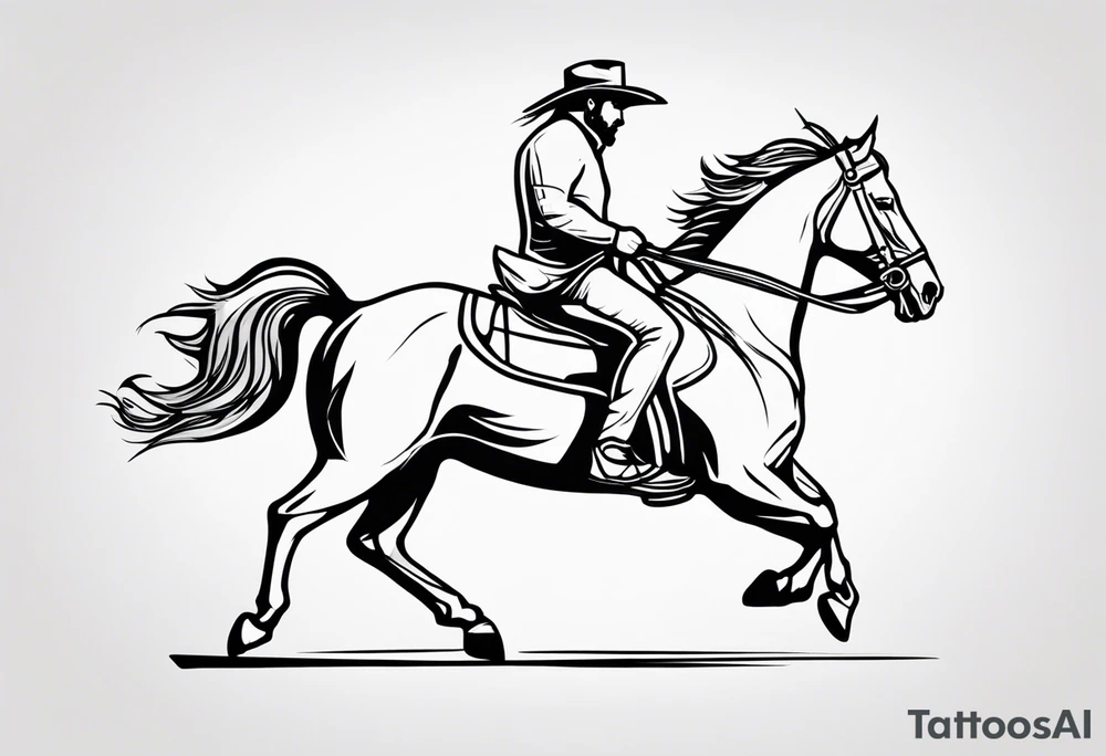 horseman tattoo idea