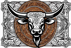 Texas longhorns and A&M aggies tattoo idea