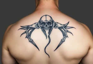 death with its broken sting tattoo idea