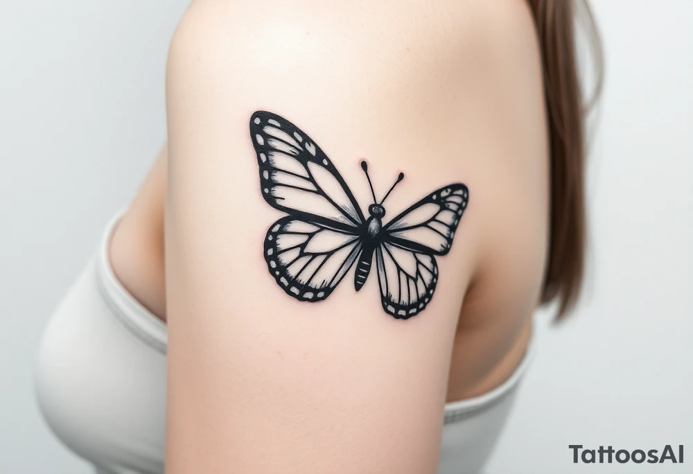 Butterfly tattoo idea