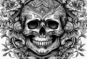 hard way to get money tattoo idea