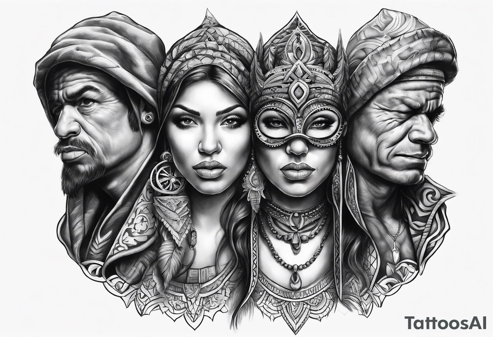 See no evil hear no evil speak no evil tattoo idea