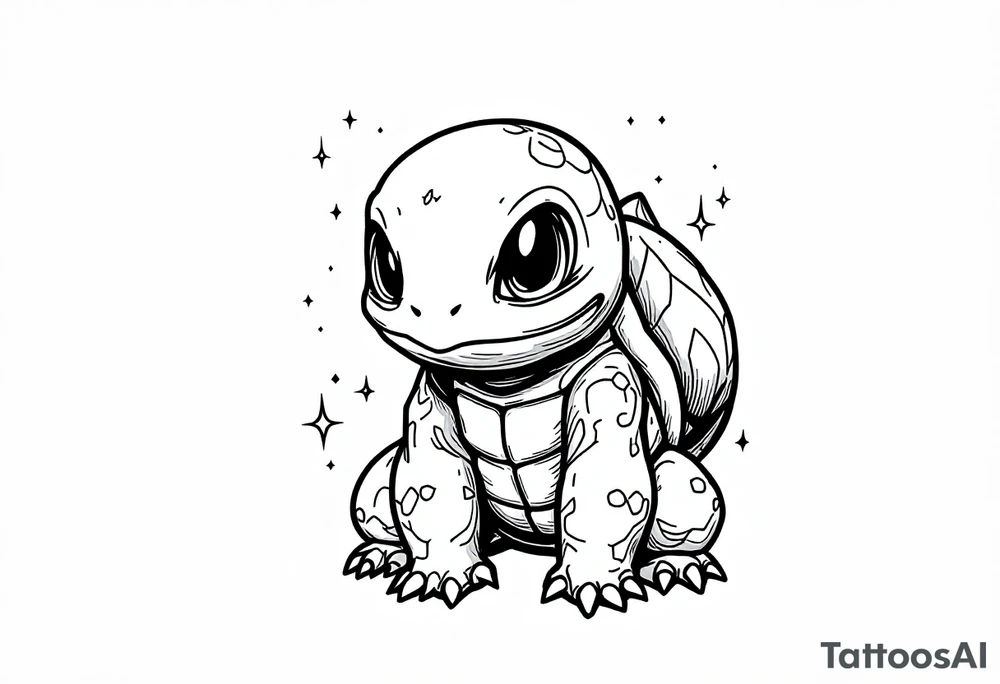 Squirtle tattoo idea