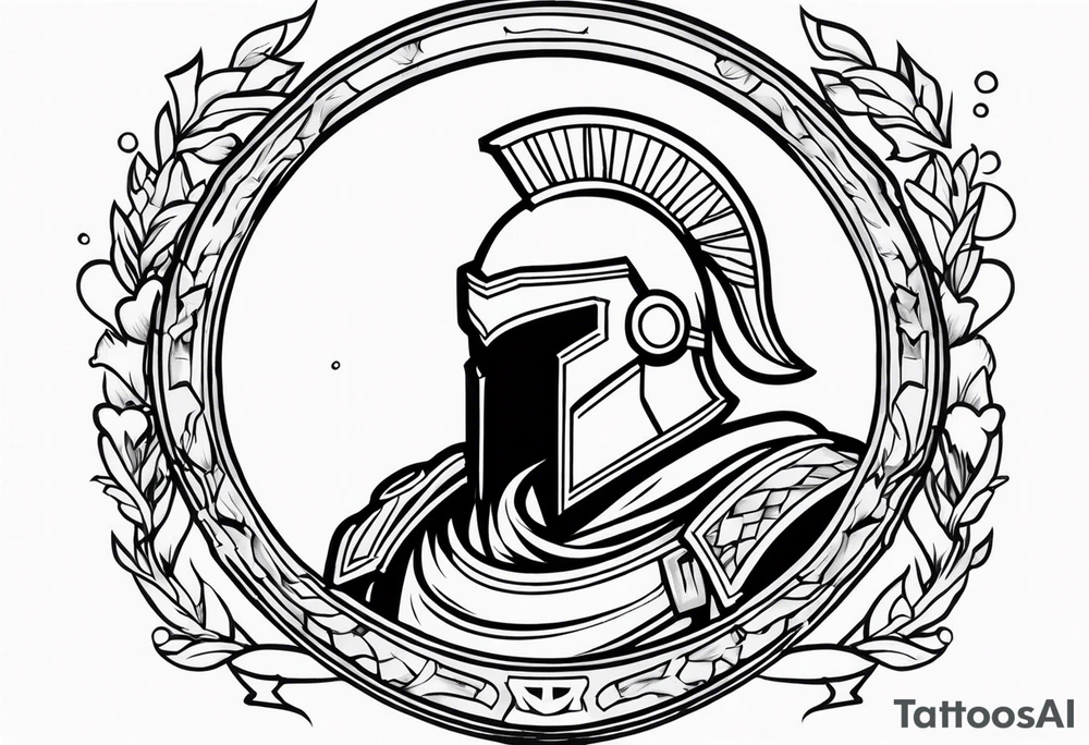 spartan tattoo idea