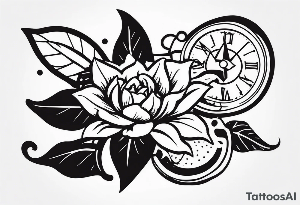 Sailor Jerry style tattoo flash tattoo idea