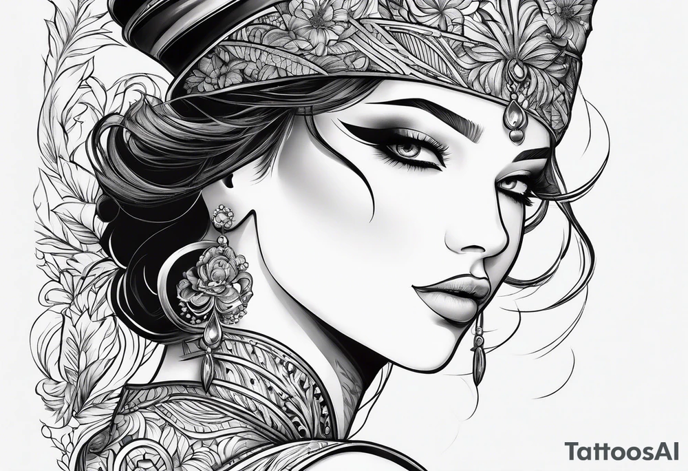 panache et sapinage tattoo idea