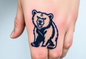 University of Northern Colorado bear mascot full standing up bear tattoo idea