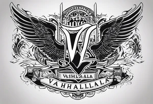 Valhalla  ptsd suicide tattoo idea