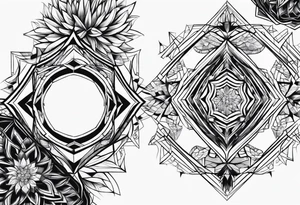 Fractal design tattoo idea