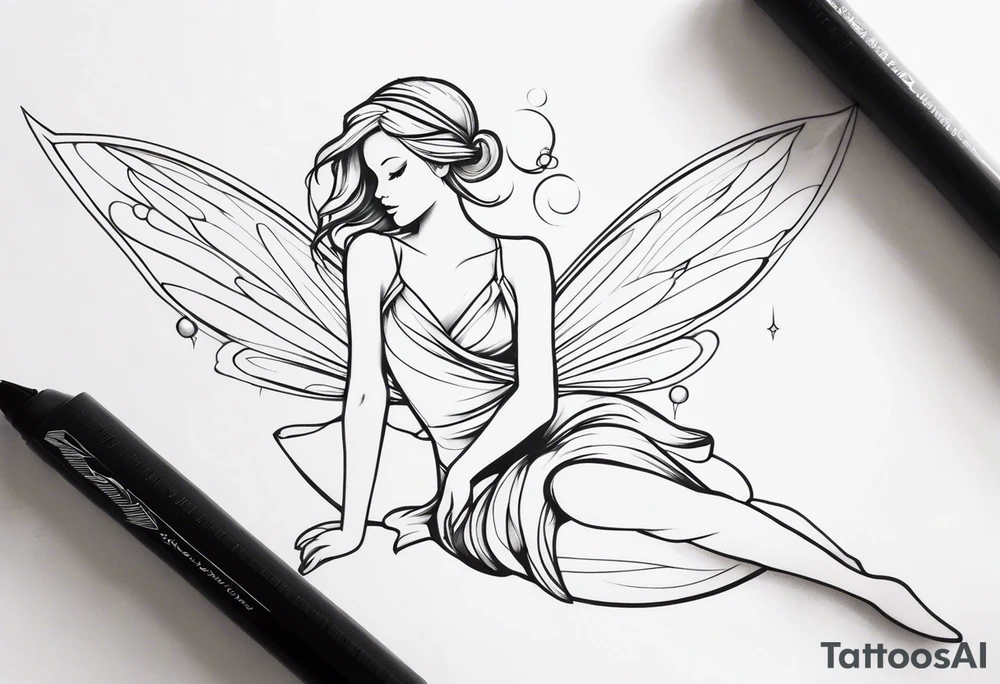 fairy tattoo idea