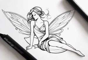 fairy tattoo idea
