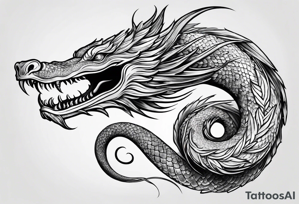 jörmungandr tattoo idea