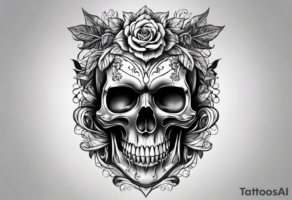 skull tattoo idea