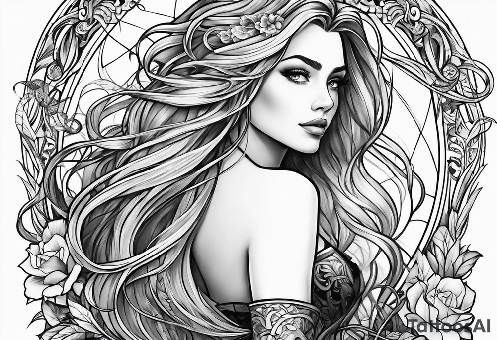 Tangled tattoo idea