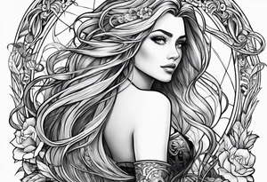 Tangled tattoo idea