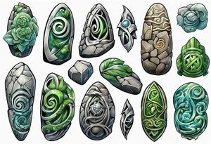 te fiti stone tattoo idea