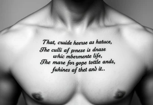 Meaningful quotes tattoo idea