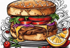 breaking bread tattoo idea