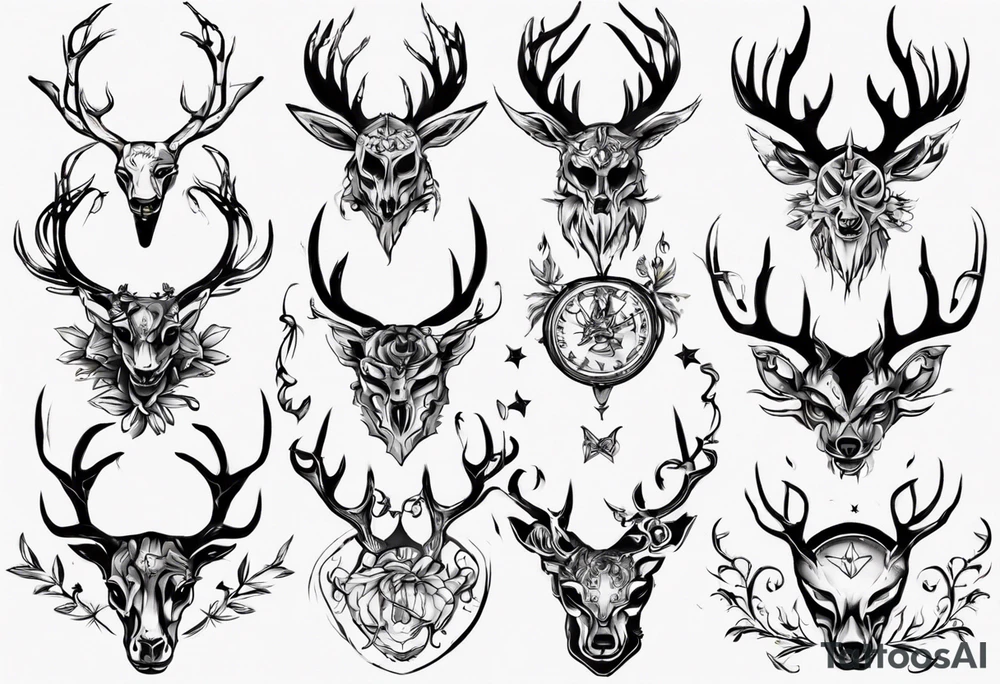 jäger schießt ein reh tattoo idea