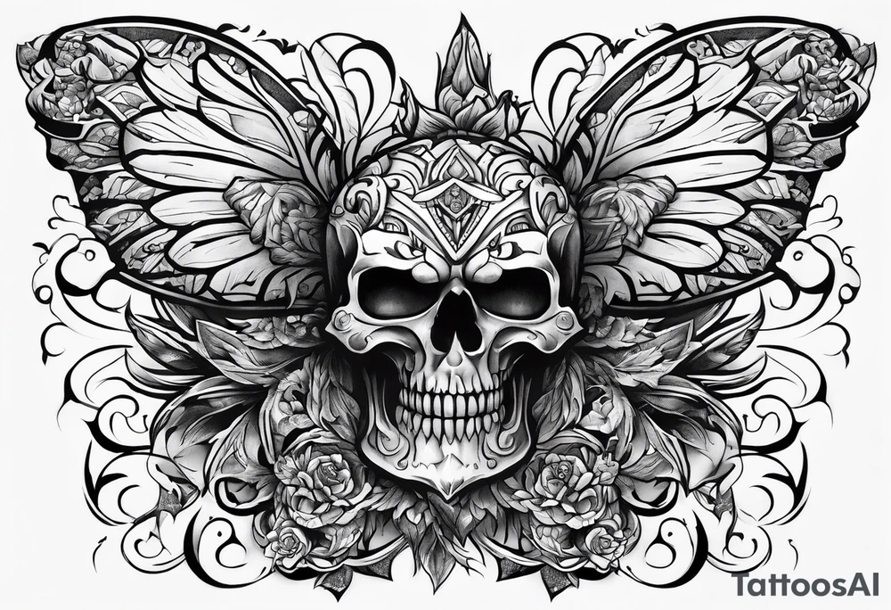 Hellfire brimstone tattoo idea
