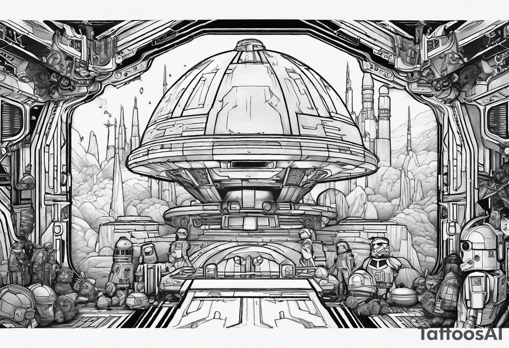 Love, Death & Robots, star wars tattoo idea