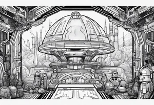 Love, Death & Robots, star wars tattoo idea
