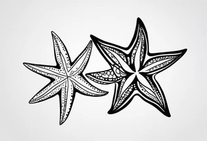 Two Starfish tattoo idea