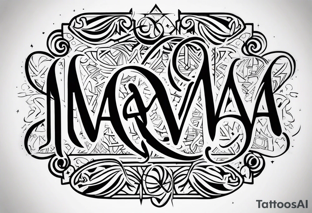 Mayva, Anaya, Mehar tattoo idea