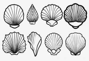 SEA SHELL tattoo idea