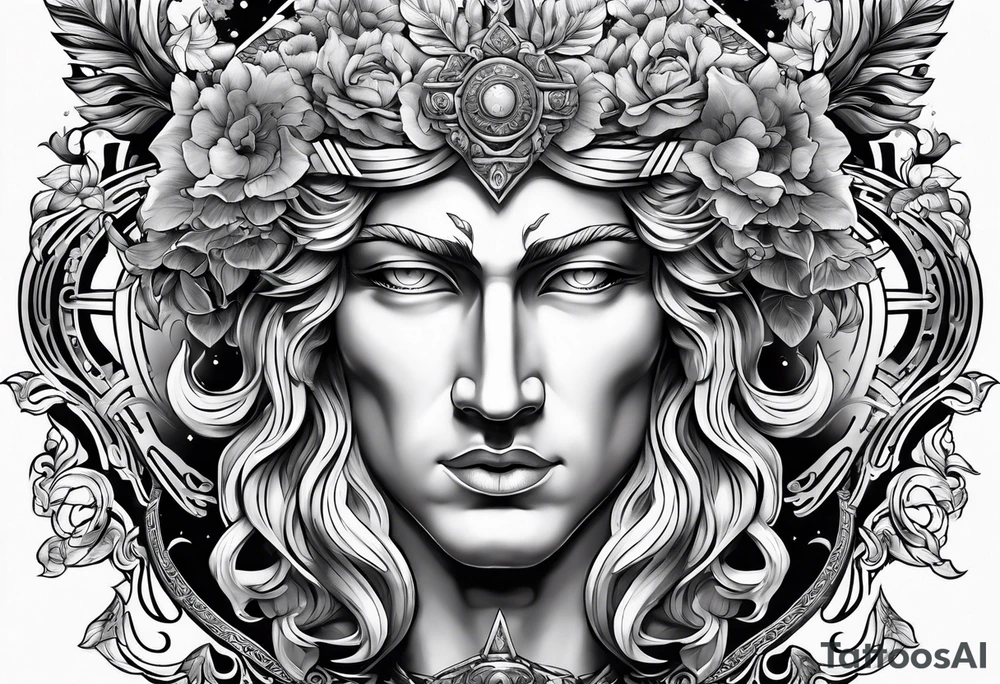 greek god tattoo idea