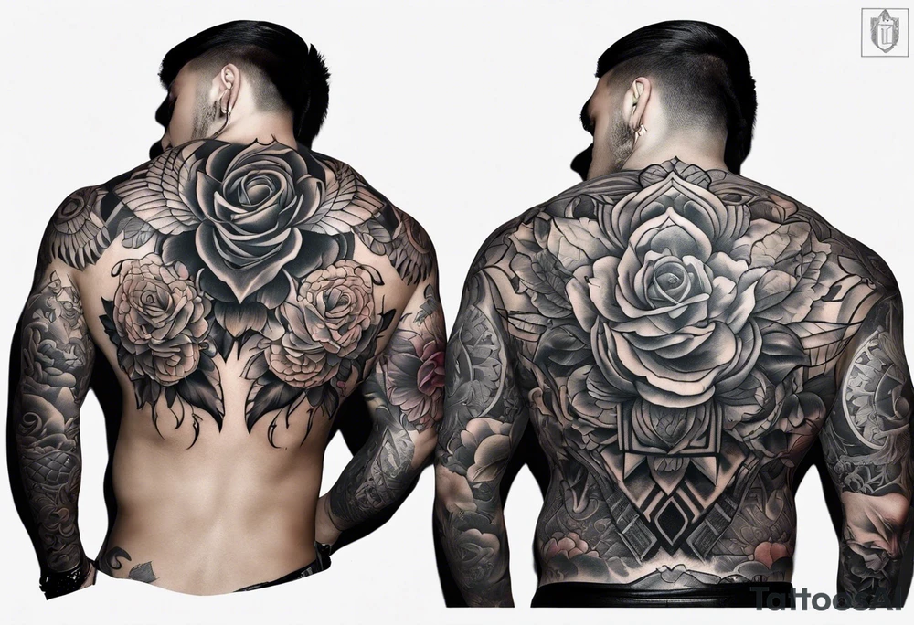 full body tattoo on the back from top to bottom tattoo idea full body tattoo on the back from top to bottom tattoo idea