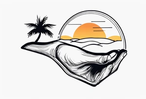 Palm 23:4 tattoo idea
