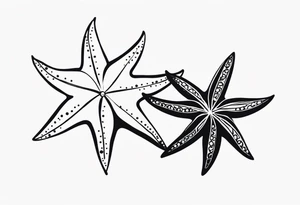 Two Starfish tattoo idea