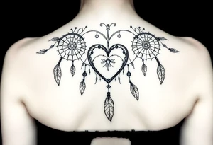 Heart
Dream catchers tattoo idea