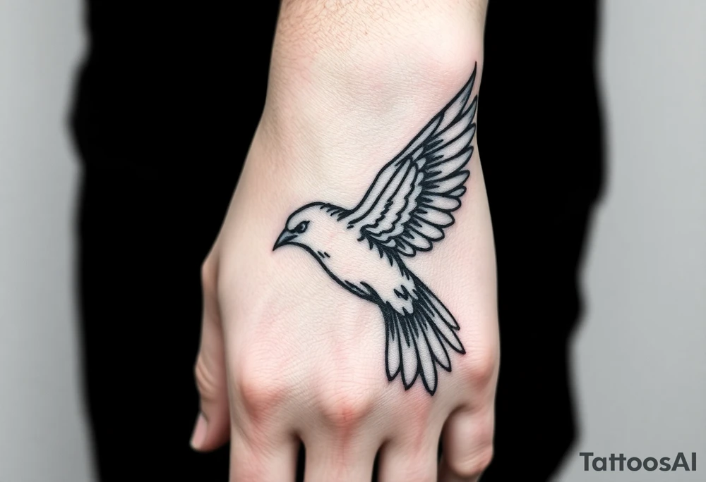 Lynard skynard  free bird tatoo.  With an old school army tatoo feel  location of tatoo will be on right forearm and on to my right hand. tattoo idea