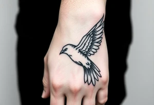 Lynard skynard  free bird tatoo.  With an old school army tatoo feel  location of tatoo will be on right forearm and on to my right hand. tattoo idea