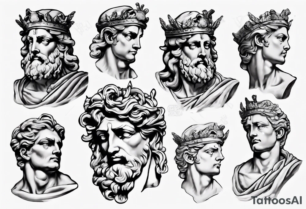 Statue of david tattoo idea