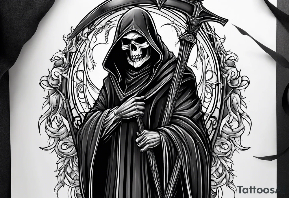 GRIM REAPER tattoo idea