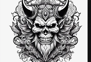 Devil stoned tattoo idea