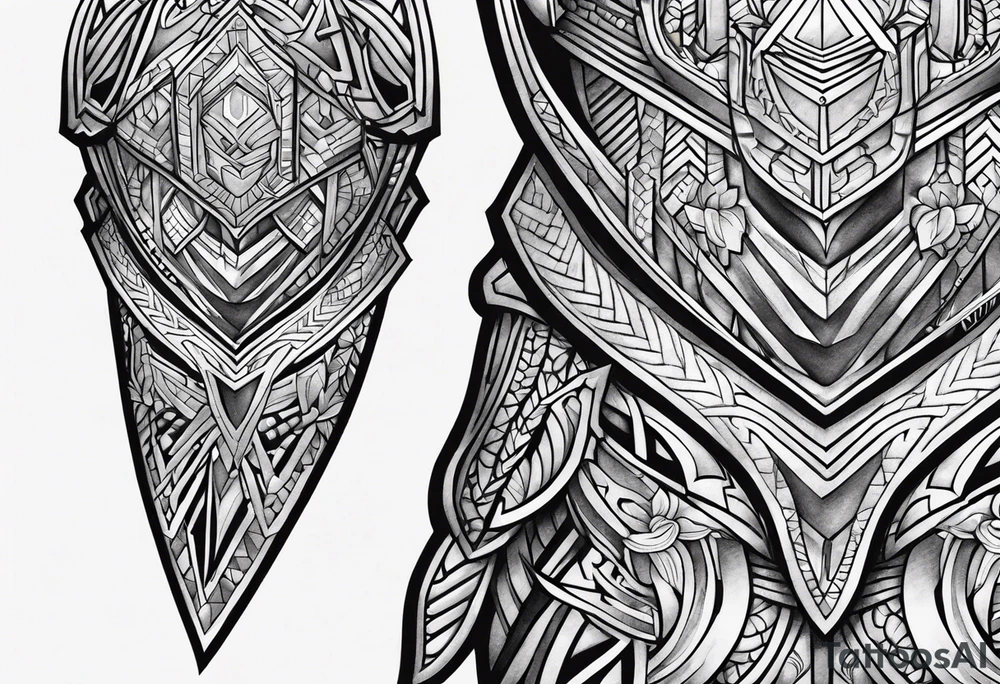 Armour tattoo idea