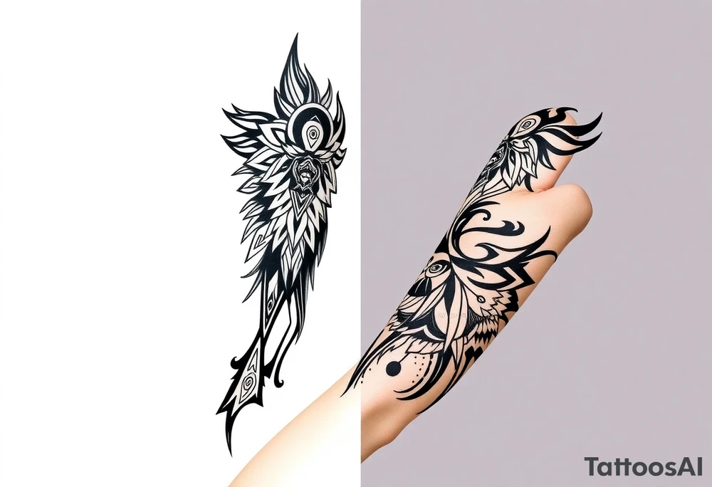 shaman mystique tattoo idea