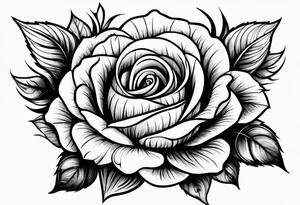 animal flower rose, sunflower, tattoo idea