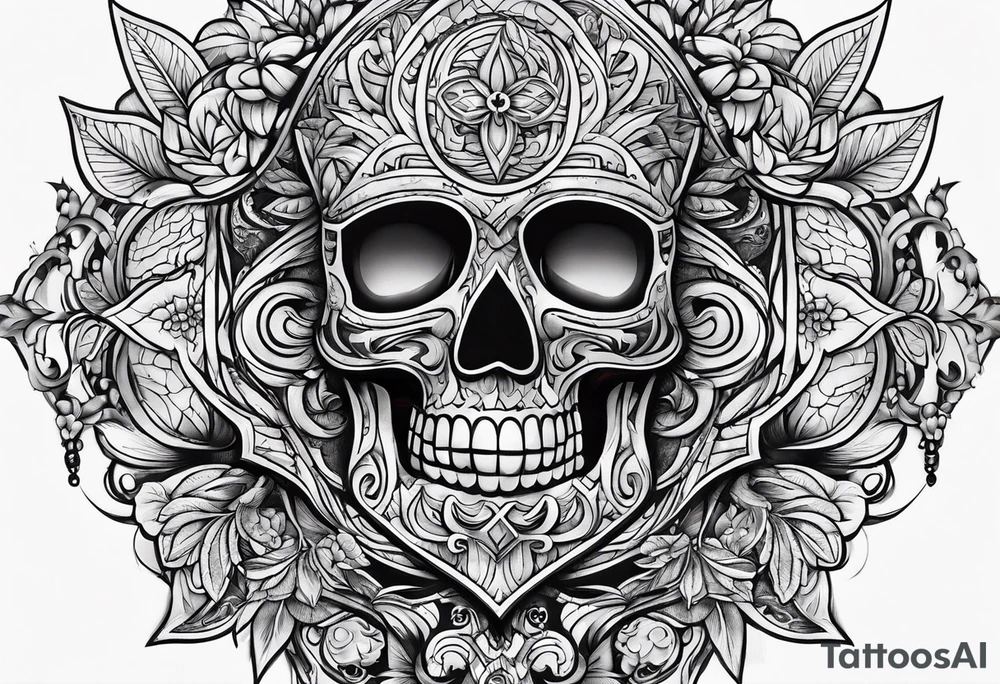 wood tattoo idea