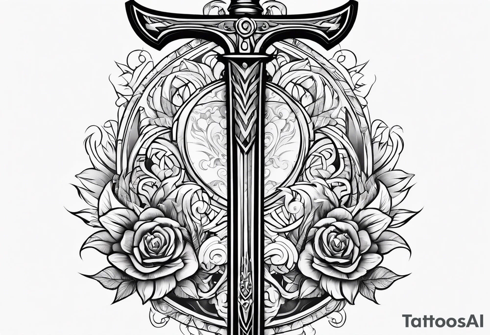 sword tattoo idea