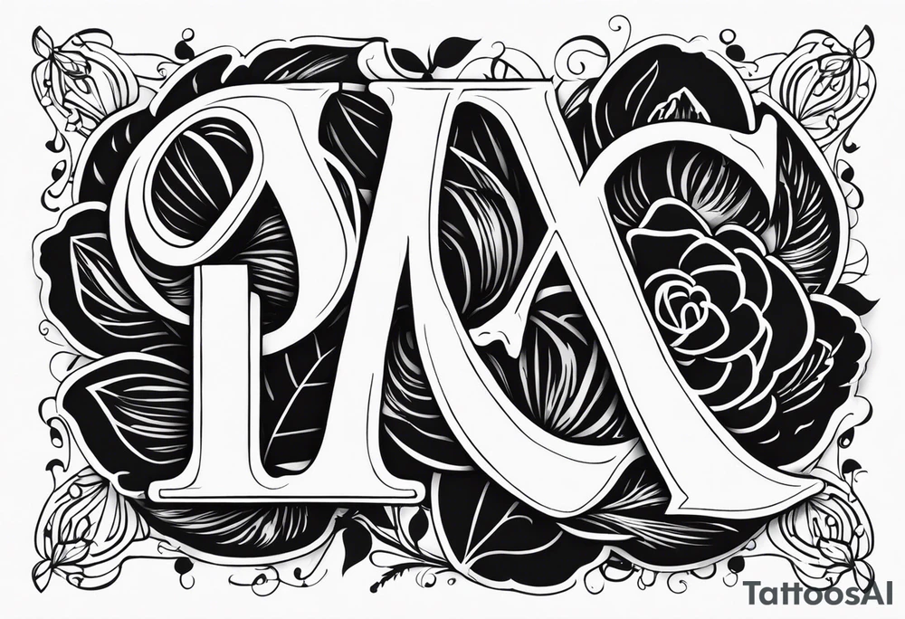 una rosa y con las letras romanas XXVIII.II.MCMLXXXII tattoo idea