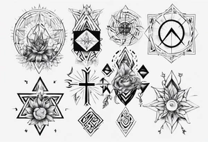 God is within her, she will not fall tattoo idea