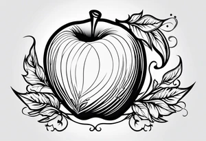 Teacher Apple tattoo idea